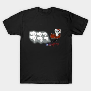 Six white boomers and Santa koala T-Shirt